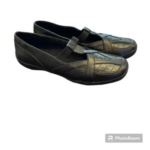 Easy Street Comfort Wave Women's Lightweight Slip On Comfort Shoes Black Size 6